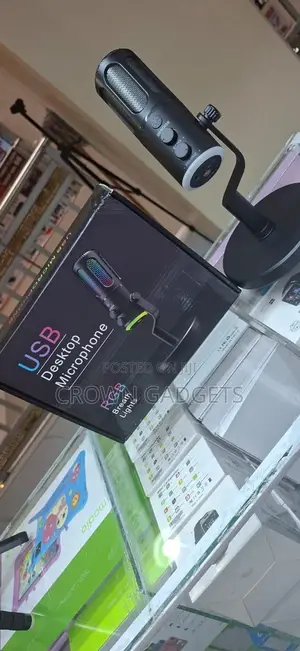 RGB Desktop Microphone Usb Gaming Podcast Recording Mic