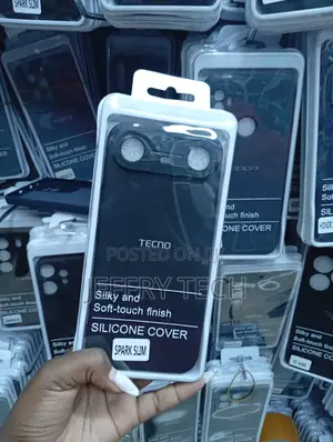 Silicone Back Cover Designed Specifically for the Tecno Spark Slim