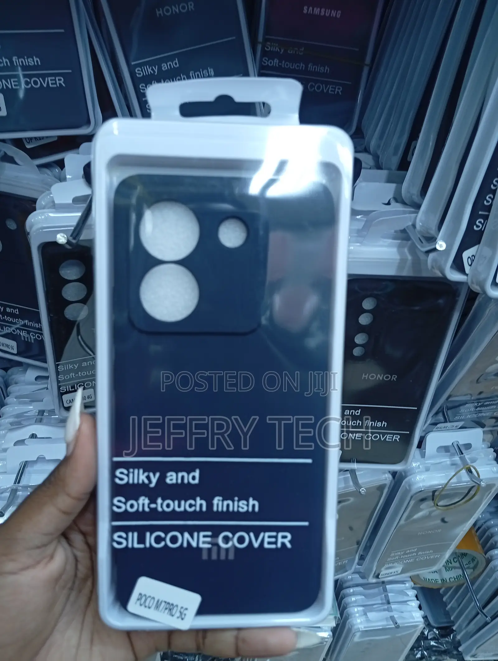Silicone Phone Cover With a Soft-Touch