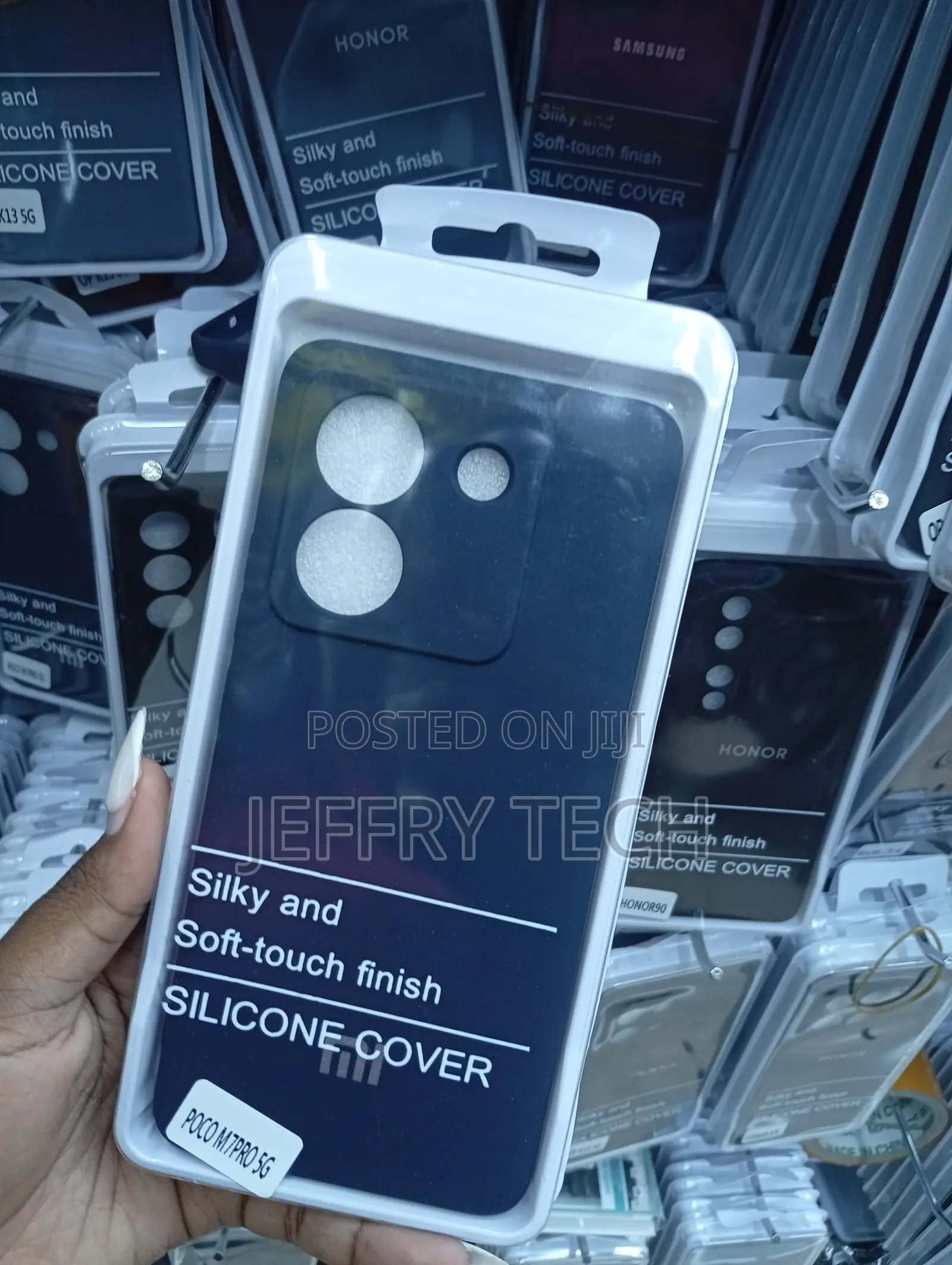 Silicone Phone Cover With a Soft-Touch