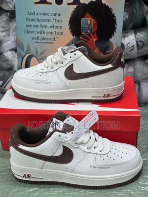 Nike Airforce One White Chocolate Sneakers
