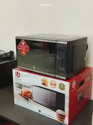 Silver Hanmac 20l Microwave With Grill