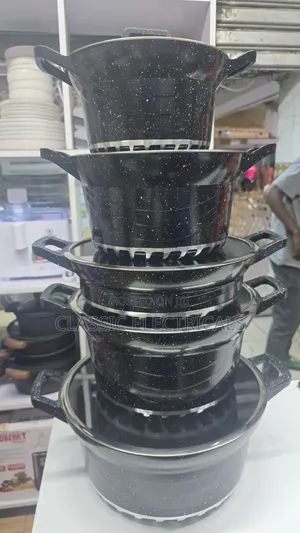 Bosch 10pcs Granite Cookware Set at Sh6599.