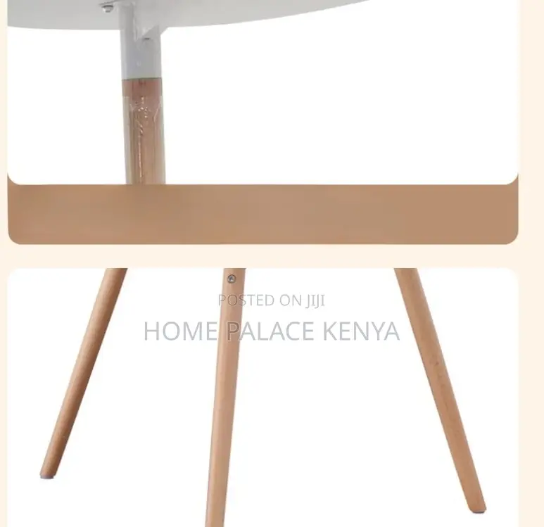 Dining Table: Nordic Dining Table With MDF Top