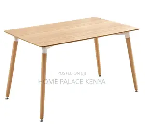 Dining Table: Nordic Dining Table With MDF Top