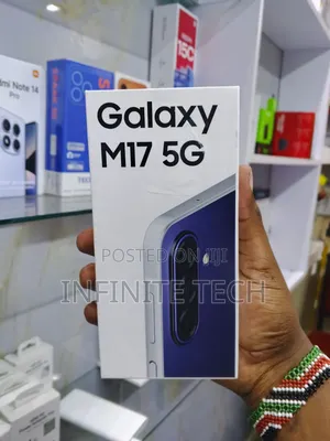 New Samsung Galaxy M17 5G 128 GB Black