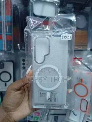 Transparent Case Designed for the Samsung Galaxy Z Fold 6.