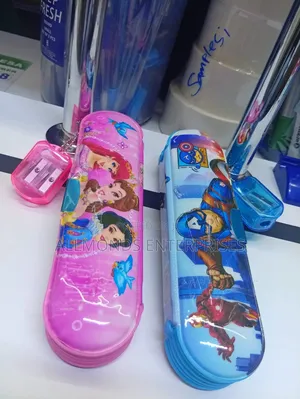 Pencil Pouch/Pencil Case With Plastic Sharpener