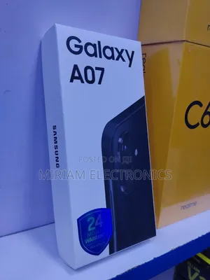 New Samsung Galaxy A07 128 GB Black
