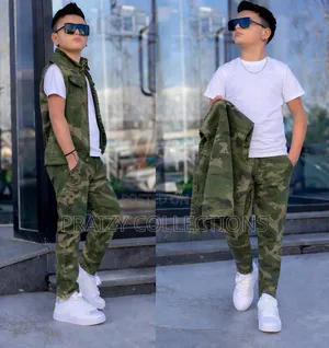 3piece Trouser Combat Set 
3-12yrs