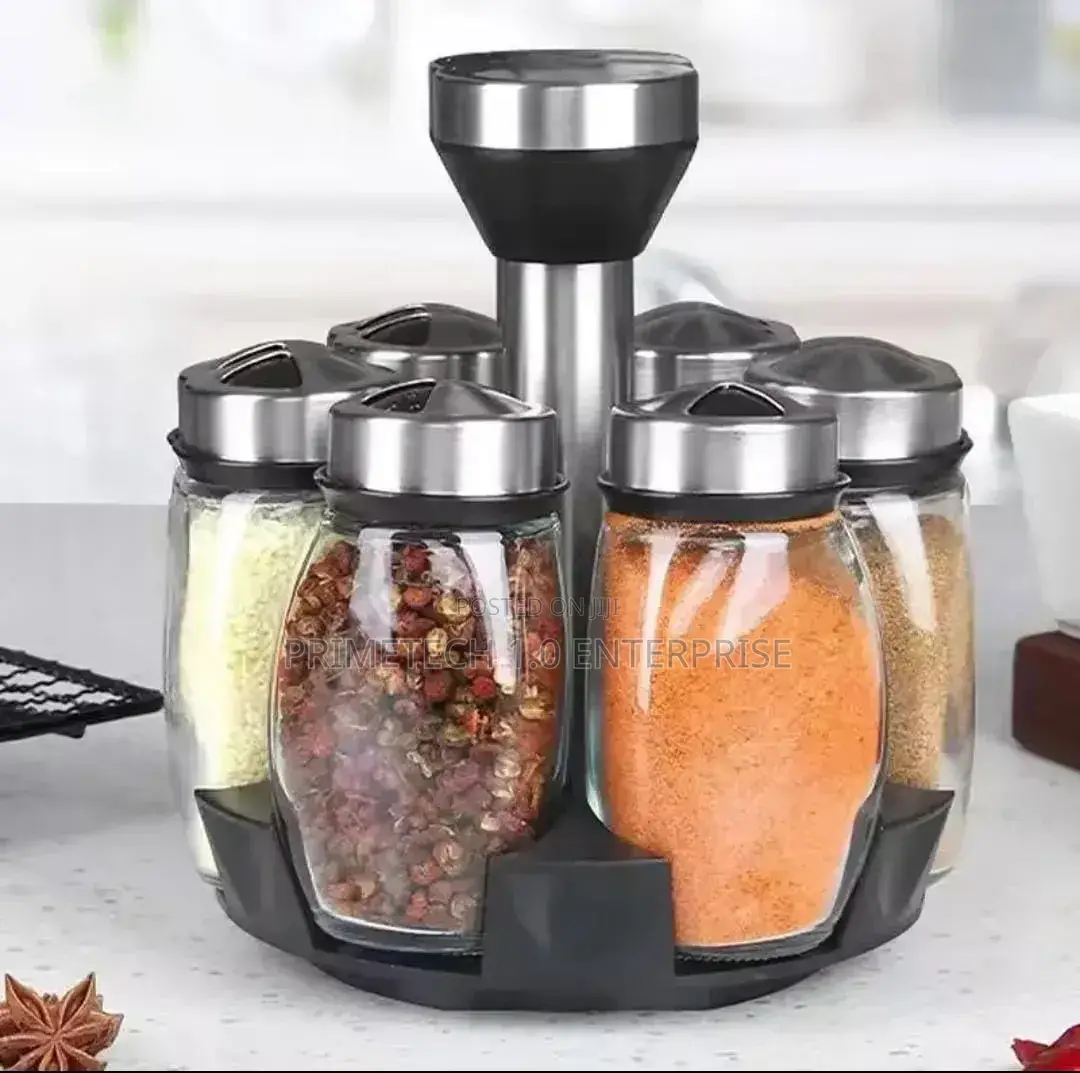Rotating Spice Rack Bottle