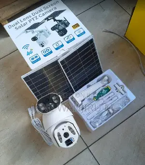 6mp Dual Lens 4g Solar CCTV Camera
