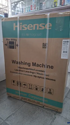 Hisense Wfqp9014evmt 9kg Wash and Spin Front Load Washing