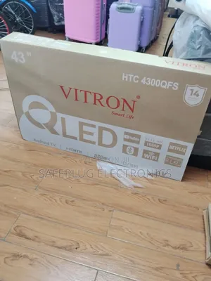Vitron 43” Qled Tv With Netflix Youtube –