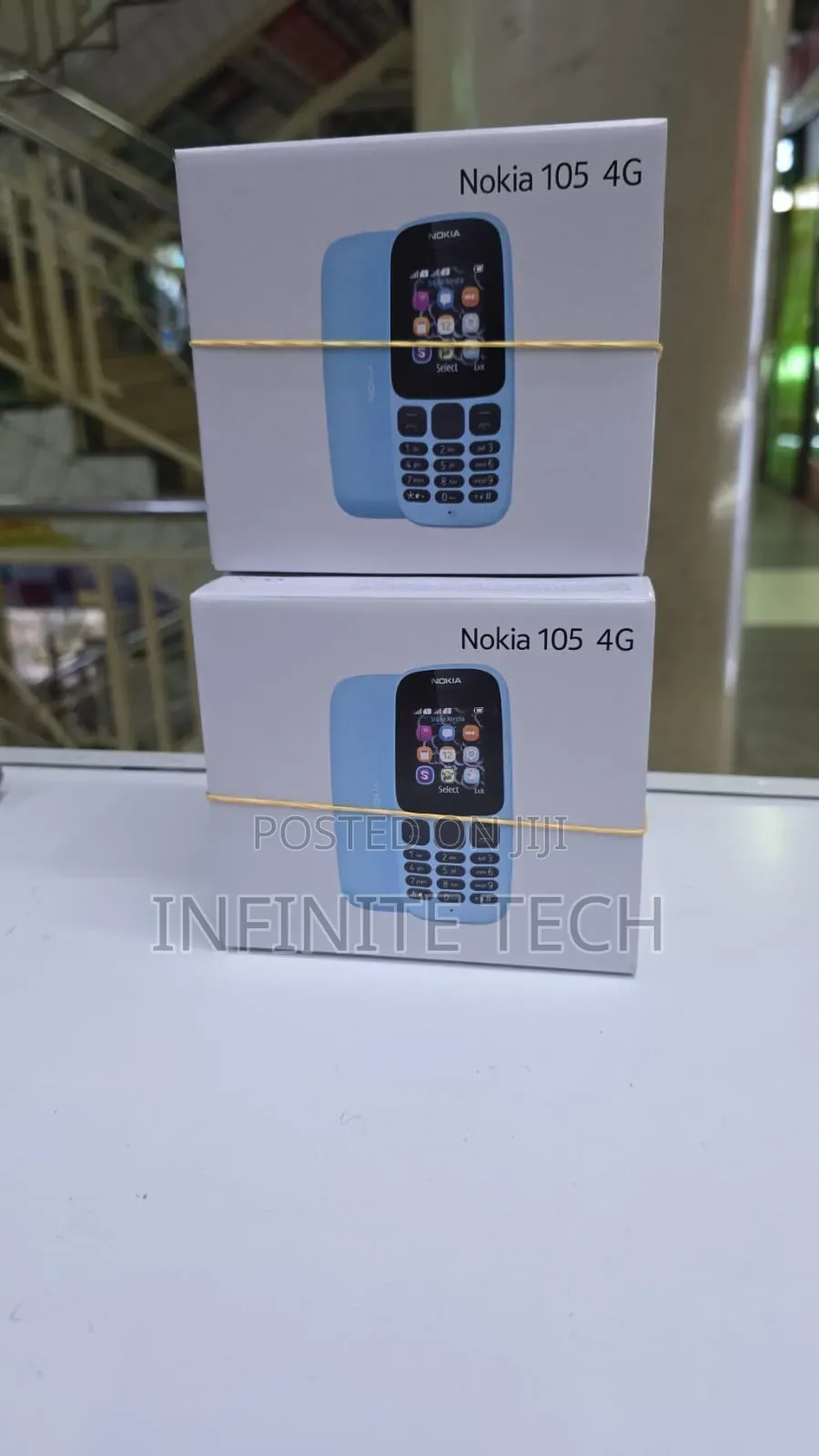 New Nokia 105 4G Black