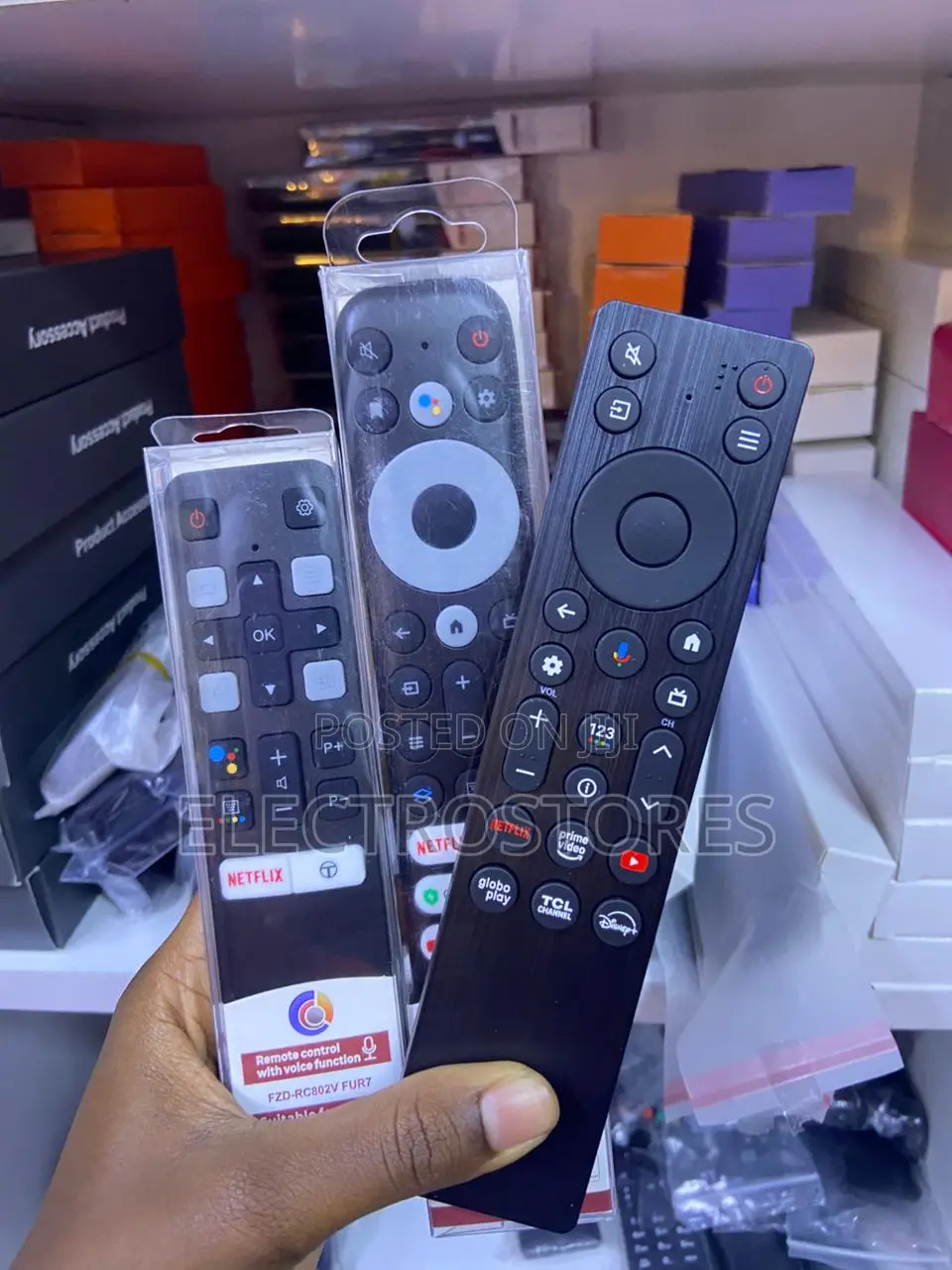 TCL Smart Remote Qled Android Google Tv Remote