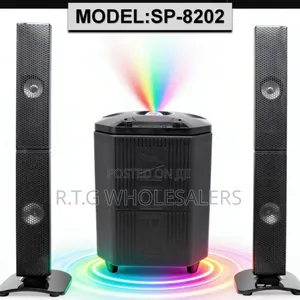 Mtungi Sp-8202 Ad 5.1ch Tall Boy Home Theater System