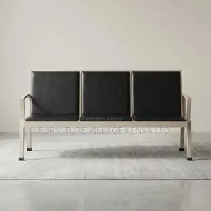 Imported 3-Seater Padded Reception Visitor's Bench