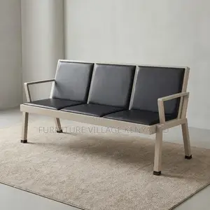 Imported 3-Seater Padded Reception Visitor's Bench