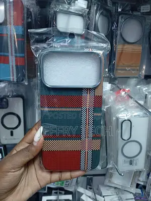 Tribal-Inspired Phone Case Featuring a Tri-Color