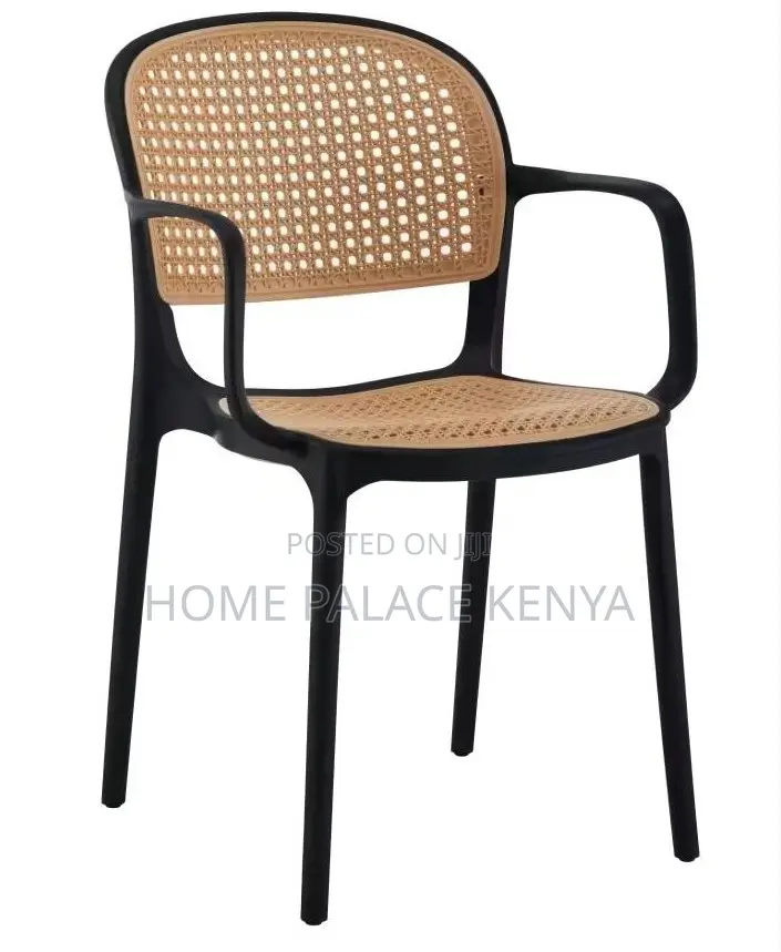 Dining Chair: Lightweight Stackable Plastic Dining Chair