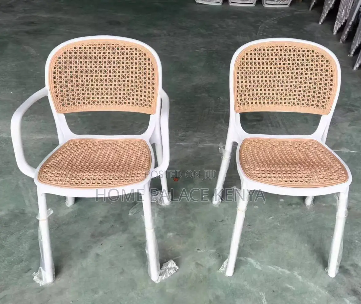 Dining Chair: Lightweight Stackable Plastic Dining Chair
