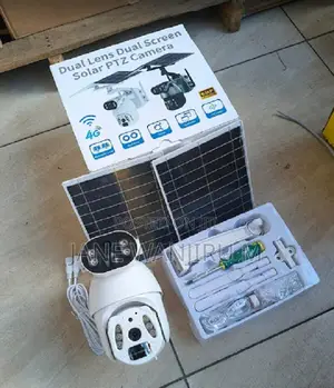 4g Solar PTZ Camera – Dual Lens Hd Security