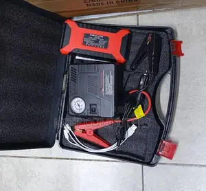 Jump Starter Kit With High Voltage Power Bank