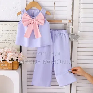 Girls Cute Purple 2pc Set