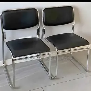 Chrome Office Visitors Chair – Comfortable Guest Chair