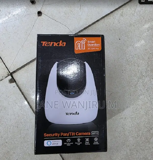 Tenda Cp3 Pro Pan Tilt Wifi Camera