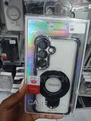 Samsung Galaxy S25 With a Built-in Magnetic Ring Cover