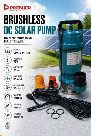 Heavy Duty Brushless Dc Submersible Solar Pump