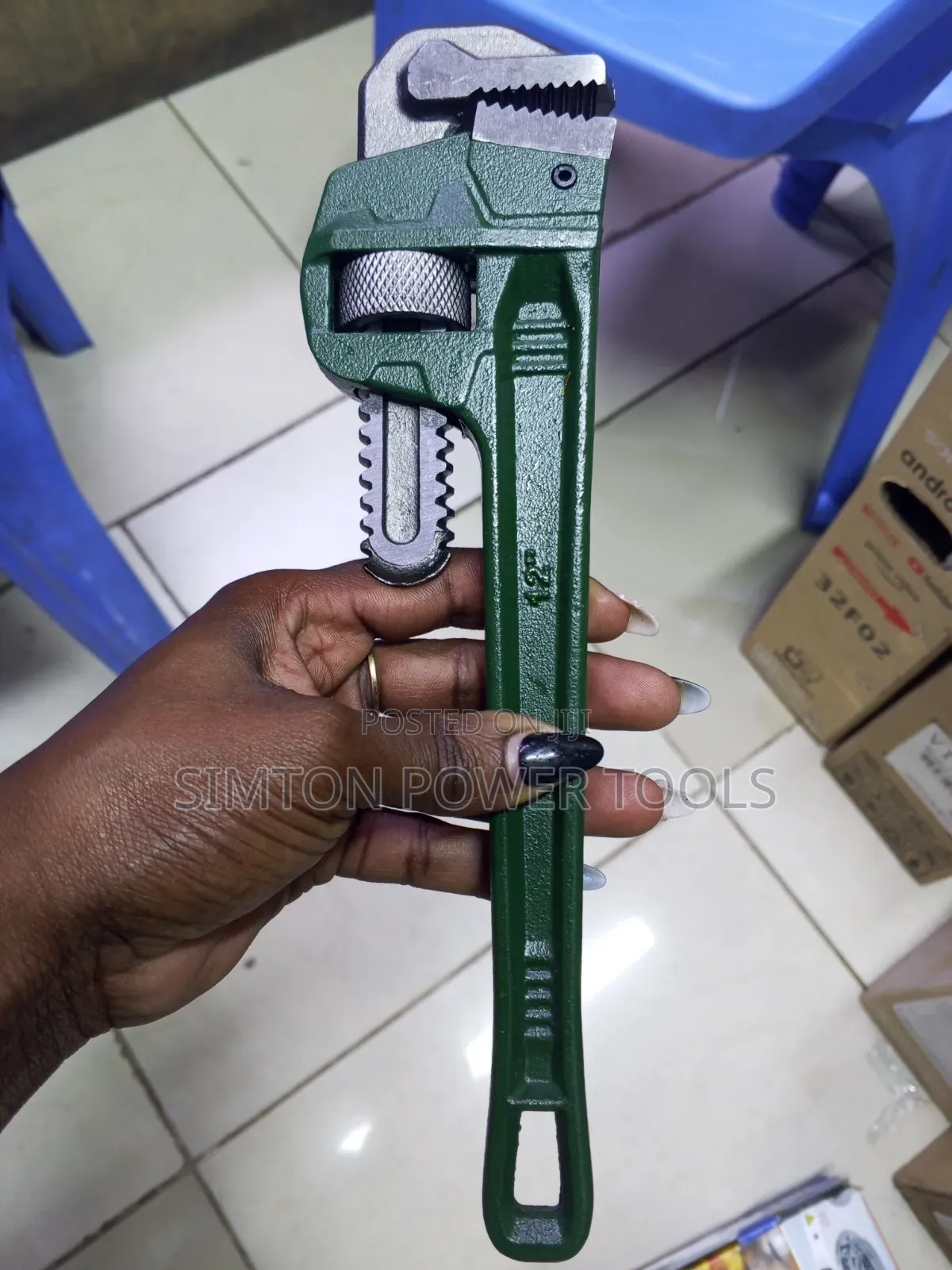 12" Jadever Pipe Wrench
