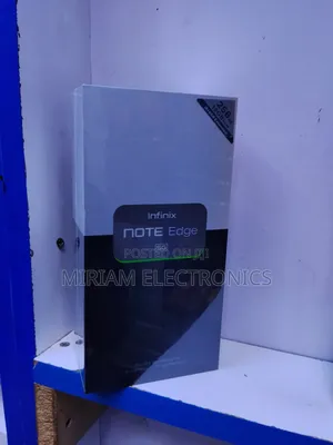 New Infinix Note Edge 256 GB Black