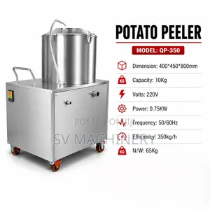 Heavy Duty 10kg Potato Peeler