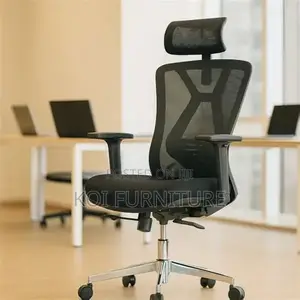 Office Chairs; Ergo Terk Ergonomic Swivel Office Fabric Chairs