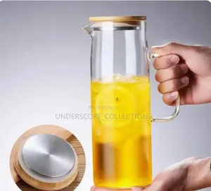 Heat Resistant Glass 1.5 Liters Cold Water Jug