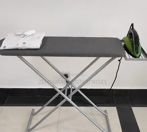 Ironing Board,Premium Metallic Ironing Board With Heat-Resistant Cover