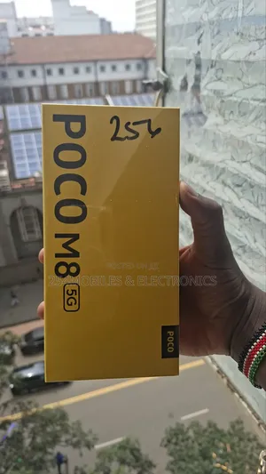 New Xiaomi Poco M8 256 GB Black