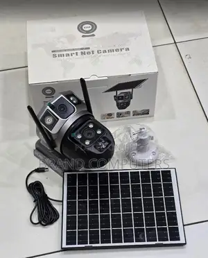 Simcard 4g Solar Powered PTZ Camera V380 Pro Dual Lens Solar Camera