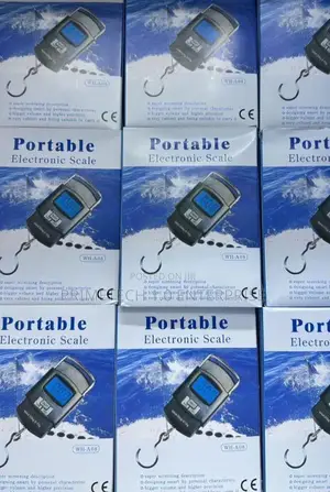 Portable Black Electronic Scale