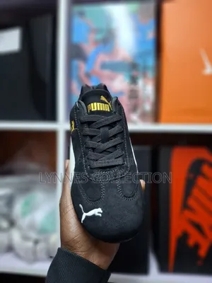 Black Puma Speedcat Sneakers – Sporty Streetwear Edition