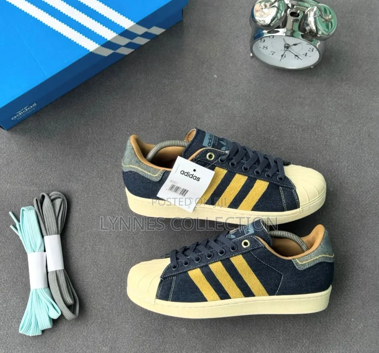 Adidas Superstar Og Denim Blue