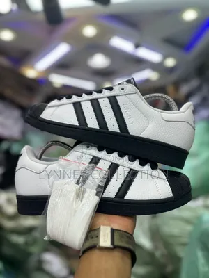 Adidas Superstar Og Black and White