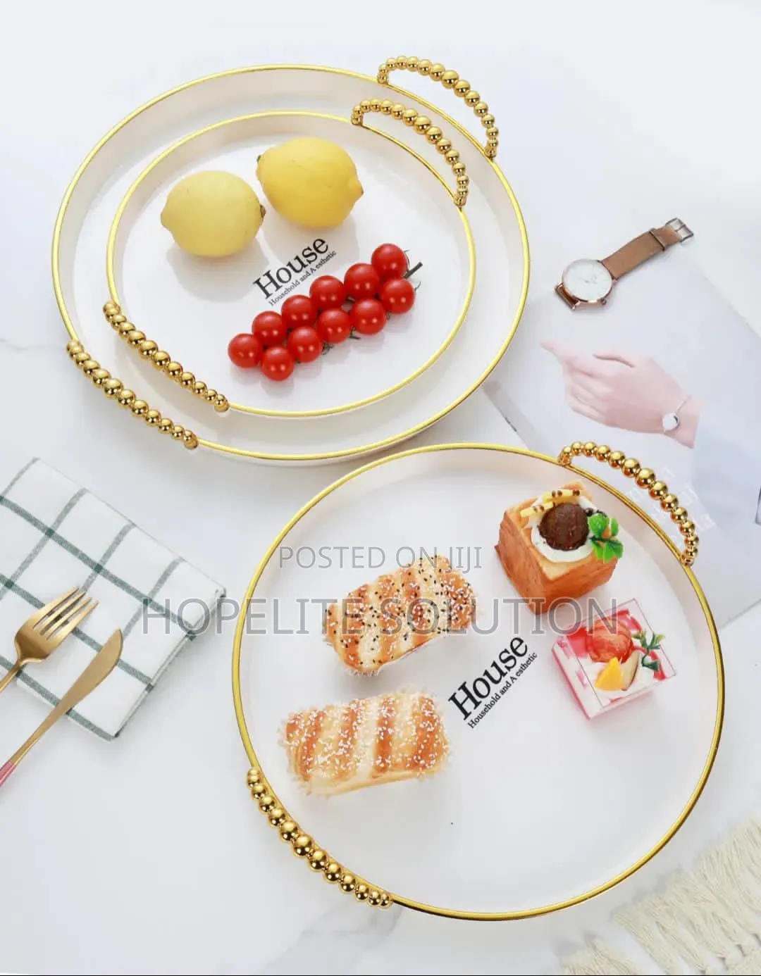 3 PCS Tray Available
