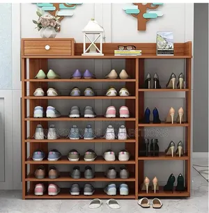 7-Layer Wooden Shoe Cabinet