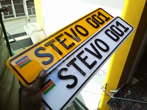 Customized 2d Perspex Nameplate/Numberplates