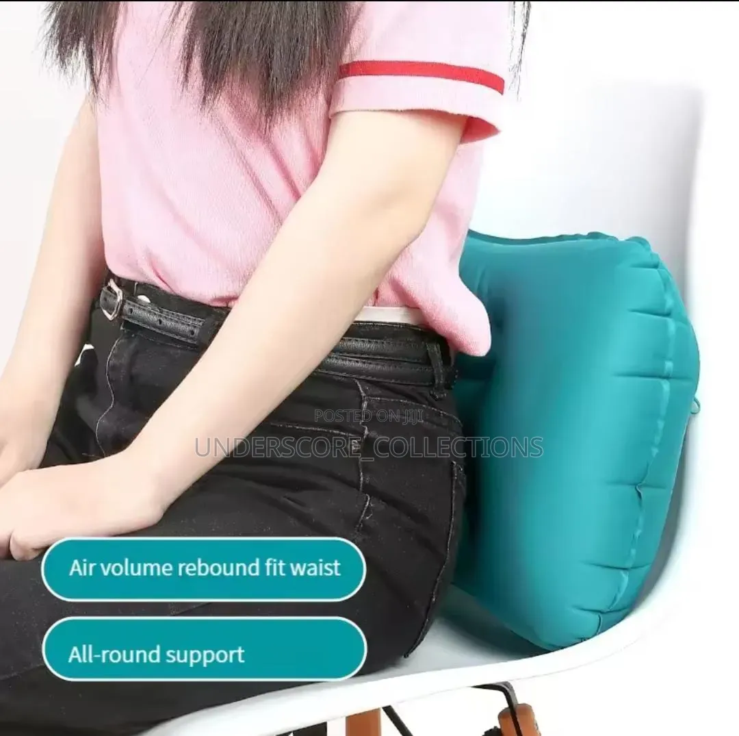 Multiple Uses Compressible Inflatable Pillow