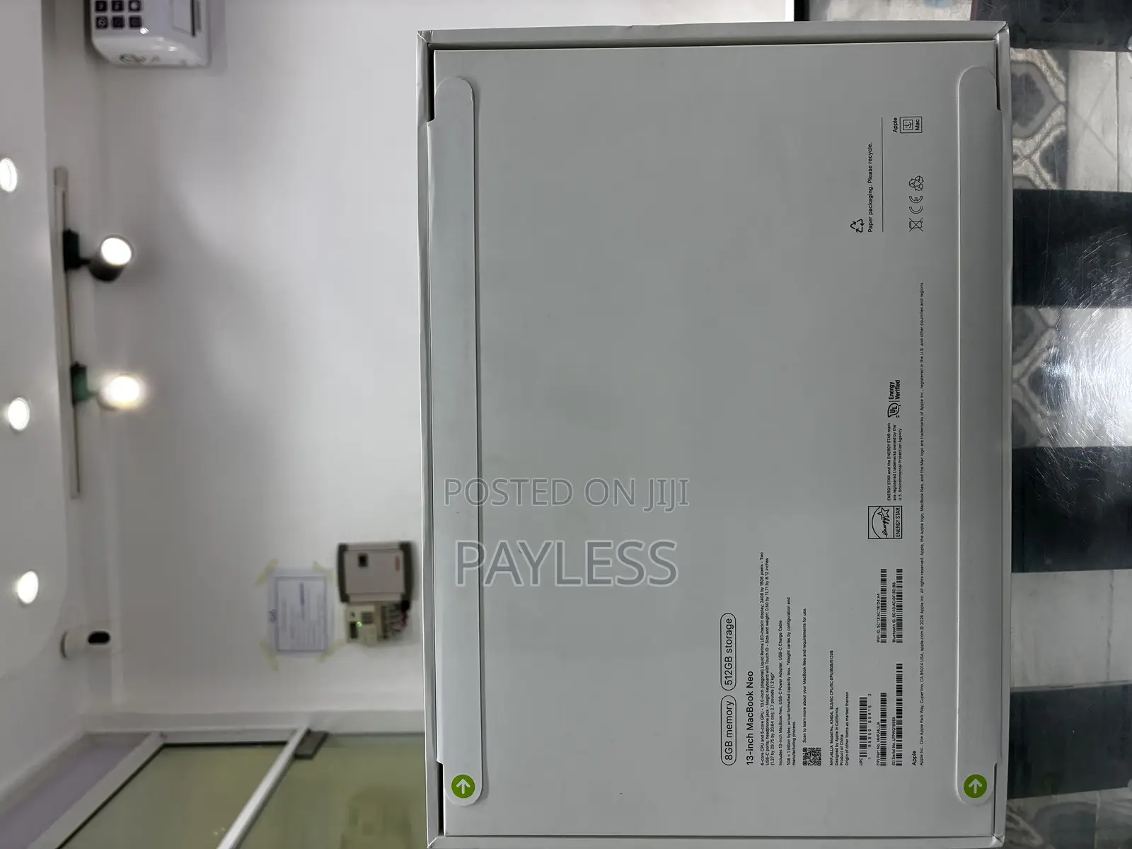 New Laptop Apple MacBook Neo 2026 8GB SSD 512GB